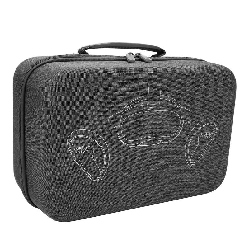 VR Hard Carrying Case Portable Shockproof Compact EVA Waterproof VR
