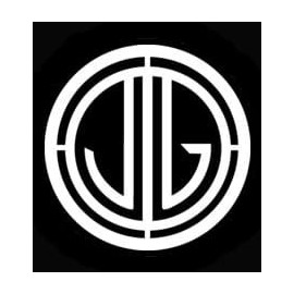 Great Gatsby Crest White Decal Vinyl Sticker|Cars Trucks Vans Walls Laptop| White |5.5 x 5.5 in|LLI505