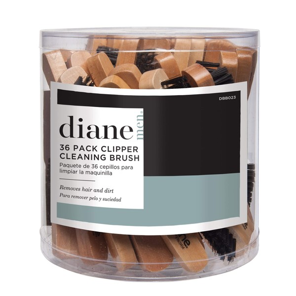 Diane DBB023 Hair Clipper Cleaner Brush – 36 Pack