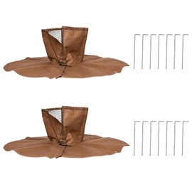 Winter protection for palm tree root, 2 pieces, palm root protection, cold protection for plants and trees up to 34 cm diameter, winter palm root protection, frost protection, winter protection for