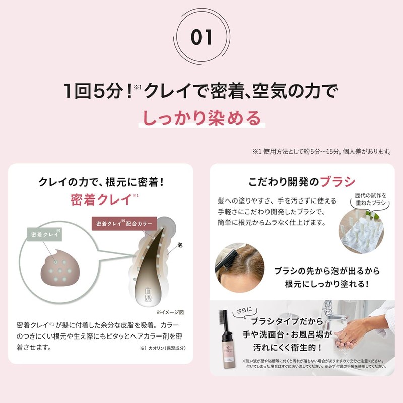 CLAYENCE Clayence Clay Spa Quick Color M Dark Mocha 80g
