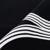 Somenoanobo Tenugui "Half-wheel Black" Hand-dyed Cotton 100% Tokuoka, Made in