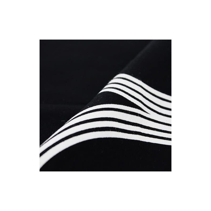 Somenoanobo Tenugui "Half-wheel Black" Hand-dyed Cotton 100% Tokuoka, Made in
