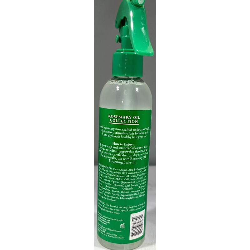 Camille Rose Rosemary Water Daily Strengthening Mist, 8 oz.