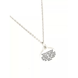 JKCE Designs Motivation Gift, Every Morning You Have Two Choices Necklace, Chase Your Dreams