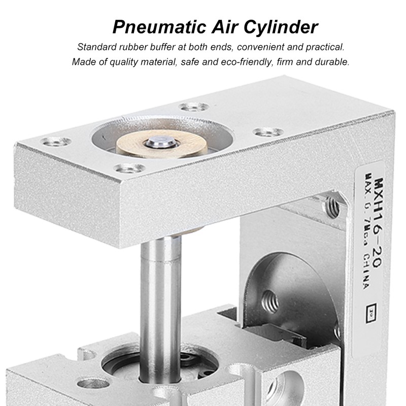 MXH16 Precision Linear Guide Rail Pneumatic Slide Table Cylinder Double