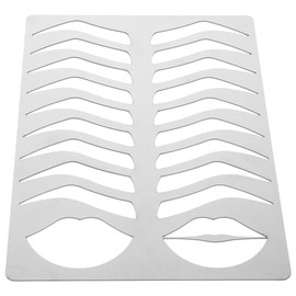 DOITOOL Brow Drawing Stencil Eyebrow Shape Mold Makeup Practice Accessory Easy Applicati