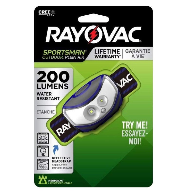 Rayovac Head LAMP LED SPORTSMN
