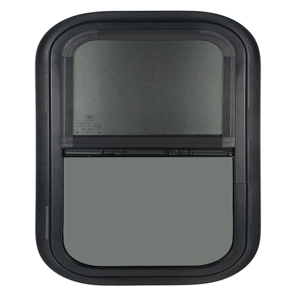 OUTPRIZE 2 Pack Vertical RV Windows, 14" W x 16"