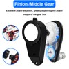 2 Pcs 24V Powered Wheels Motor Upgrade Gearbox for Ride