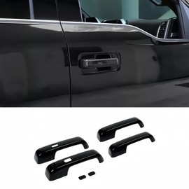Summleaf 6Pcs Exterior Door Handle Covers Trim Overlay Compatible with Frod F150 2015-2020,Outside Door Handle Protector Shell Exterior Accessories (White)