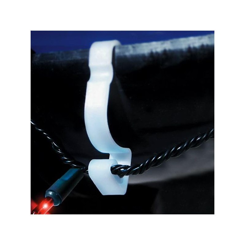 UKDeals Direct Gutter Hooks for Hanging Outdoor Christmas Xmas String