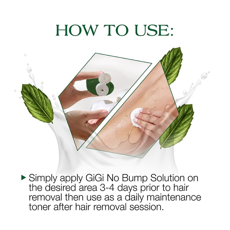 GiGi No Bump Tropical Solution, Liquid for Hair Removal 118ml