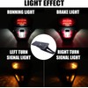 DREAMIZER Rear Fender Black 12V LED Tail Light Brake Lamp