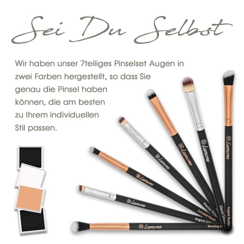 Make Up Brush Set for the Eyes (7 pieces)