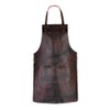 Tanner london Full Grain Leather Apron, Dark Brown, Black, Green,