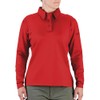 Propper Women's I.c.e. Performance Long Sleeve Polo, Red, Large