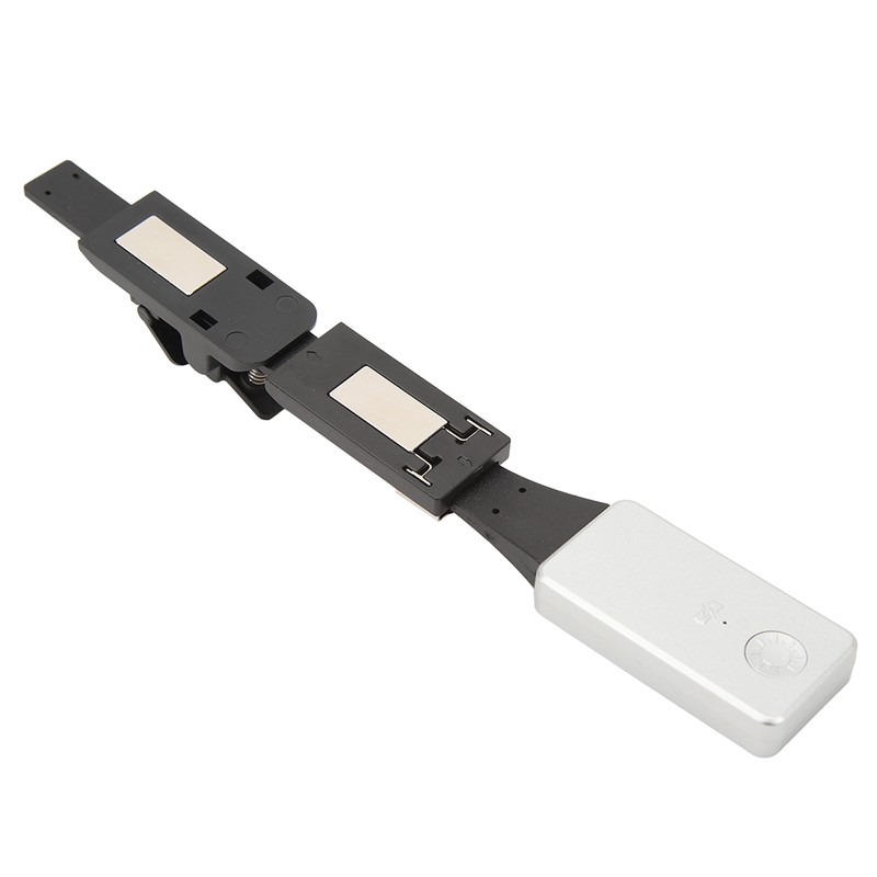 Portable Rechargeable Reading Light Magnetic Clip On Book Light for