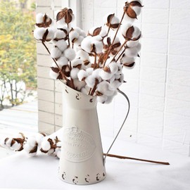 Vintage Metal Flower Jug, Rustic Shabby Chic Home Decor Vase, French Country White Accent