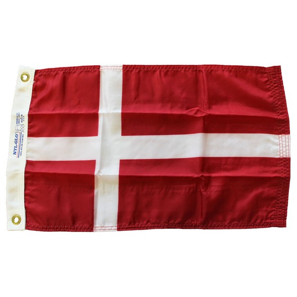 Denmark - 12 in x 18 in Nylon World Flag