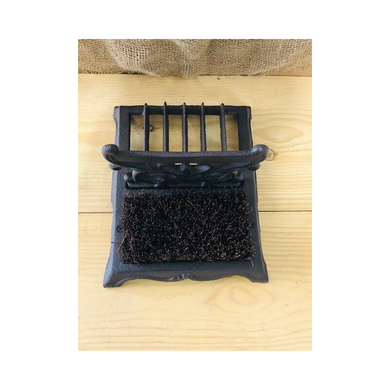 Midwest Craft House LARGE Cast Iron Boot Shoe Brush Mud