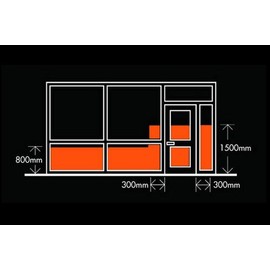 CLEAR 175 MICRON SAFETY SECURITY - WINDOW TINTING TINT FILM - 152cm x 2m
