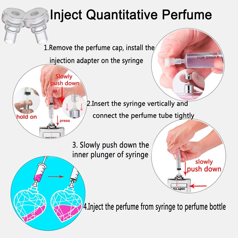 MUB 10ml Perfume Refill Pump Tools, Perfume Decanter Kit Dispenser