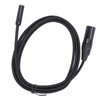 3.5mm Female to 3 Pin XLR Male Cable 24K Gold