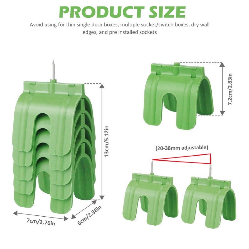 5PCS Drywall Marking Tool Accurate Marking Dry Wall Electric Box