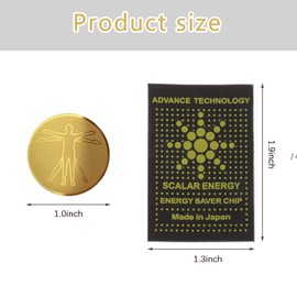 Eowppue 12pcs Radiation Protection Phone Stickers - EMF Blocker for Cell Phone - EMF Shield B