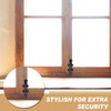 Tandefio 2 Pcs Dutch Door Bolt 4 Inch Heavy Duty