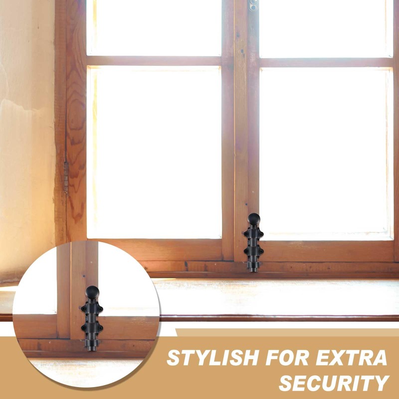Tandefio 2 Pcs Dutch Door Bolt 4 Inch Heavy Duty