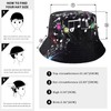 DOCILA Reversible Music Note Bucket Hat Men Funny Piano Guitar