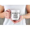 World's Best Boss - Tasse mit Spruch, Arbeit Kollegen Gag