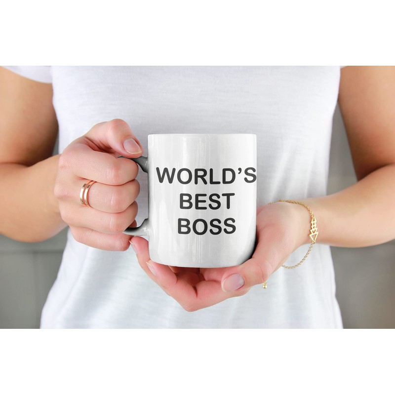 World's Best Boss - Tasse mit Spruch, Arbeit Kollegen Gag
