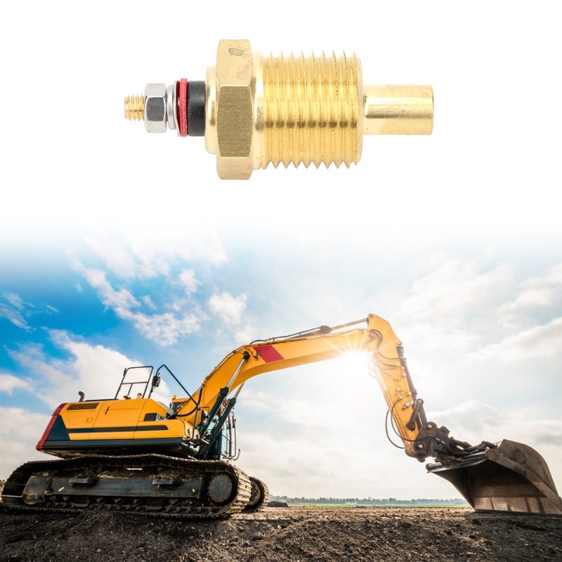 Water Temperature Sensor for Cummins Excavator Accessories 3015238 6‑36v TOSD‑08‑018
