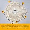 Water Softener Installation Adapter Kit 7280203 Compatible with Kenmore, GE,