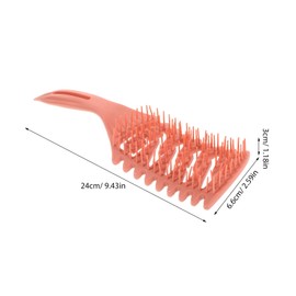 KOMBIUDA Anti Static Scalp Massage Comb for Hair Brush Set for & for Curly Hair Gentle Combing & Styling Color