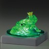Beverly 42 Piece Crystal Puzzle Frog 50273 Green