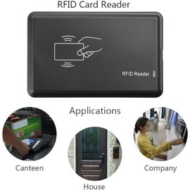 Smart IC Card USB Sensor Reader, Contactless 14443A IC Card Reader with USB Interface, 5 Cards + 5 Keychains, 13.56MHz RFID, Contactless Proximity, Windows 2000/XP/WIN 7/Win