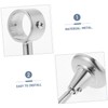 ULDIGI 28mm Diameter Ceiling Bracket Metal Curtain Pole Support for