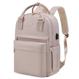 LOVEVOOK Laptop Backpack for Women 15.6 Inch Laptop Bag with USB Port, Fashion Waterproof Backpacks Teacher Nurse Stylish Travel Bags Vintage Daypacks for College Work