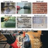3 1/2 inch Dry Core Drill Bit 10in/254mm Drilling Depth，