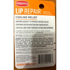 Bálsamo labial refrescante hidratante O'Keeffe's OKEEFFES, 0,35/oz **LOTE DE 3**