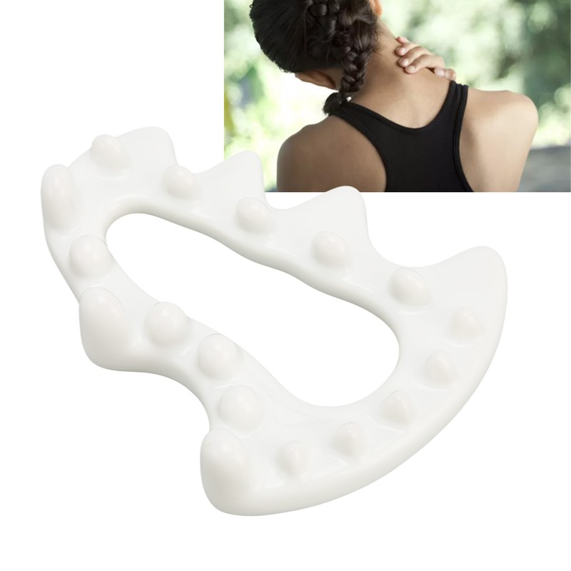 Body Face Ceramic Gua Sha Massager Static Free Eliminate Cellulite