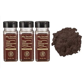 My Secret Correctives Hair Enhancing Fibers - 25 gr (Medium Brown)- 3/Pack