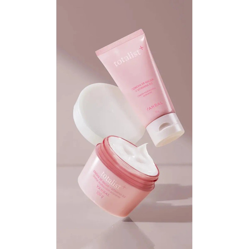 Crema Multiactiva Aclarante 100g Totalist+ Concha de Nacar Vitamina B3