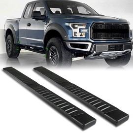 Liouedf Running Boards Side Steps - Aluminum Alloy + ABS Construction, Compatible with 2015-2024 Vehicles (Direct Fit)