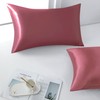 Satin Cushion Cover, 45 x 70 cm, Pack of 2,
