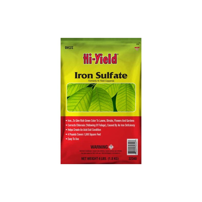 Hi-Yield (32340) Iron sulfate (4 lbs.)